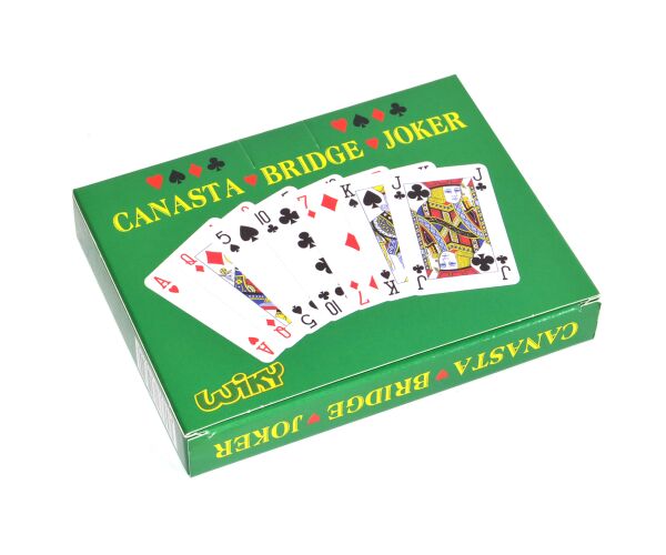 Karty Canasta - papír. krabička