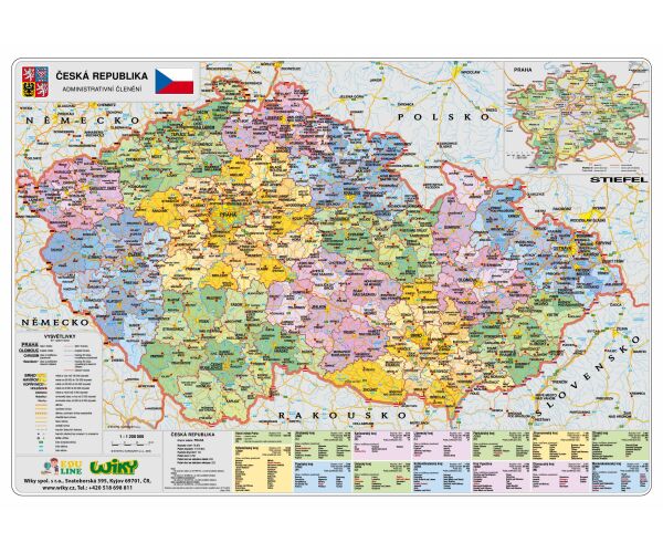 A3 ČR - administrativní/fyzická