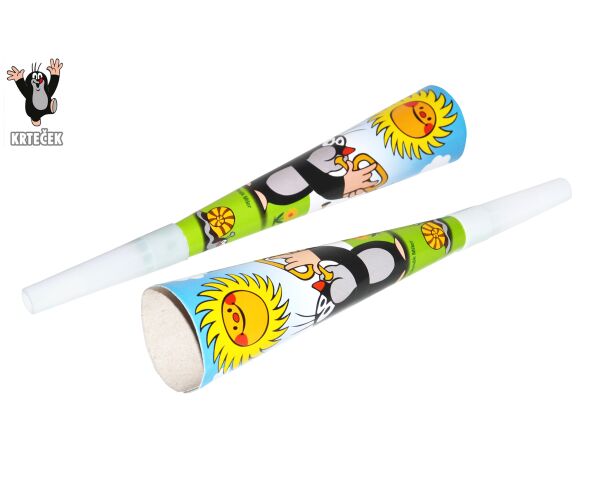Párty trumpetka Krtek a kamarádi 6 ks, 20 cm