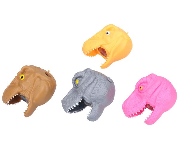 Dinosauří hlava mačkací 9 cm