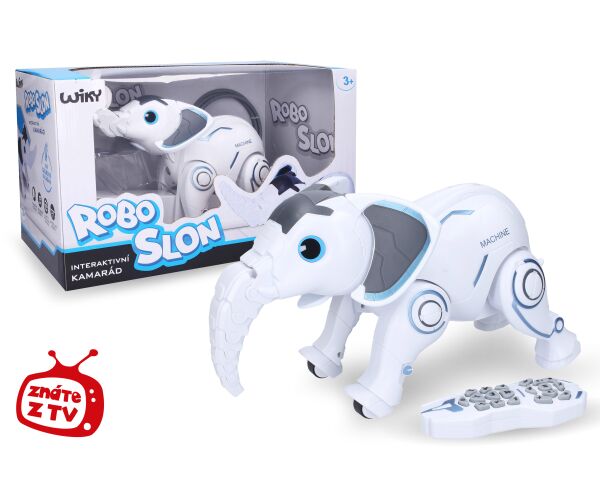 Robo-slon RC na dálkové ovládání 33 cm