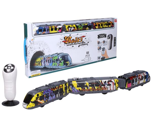 Vlak graffiti set RC 117 x 66 cm