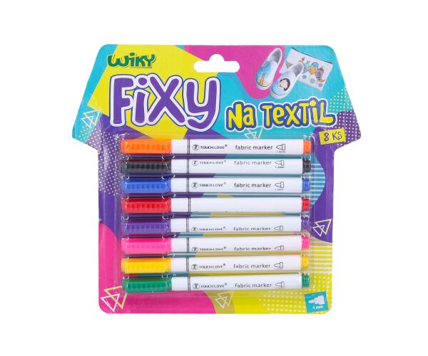Fixy na textil 8ks