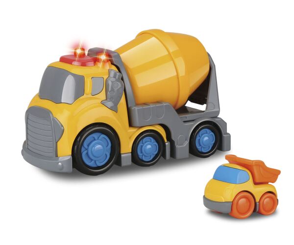 Kiddy Auto míchačka s efekty 19,5 cm sklápěč 6,5 cm