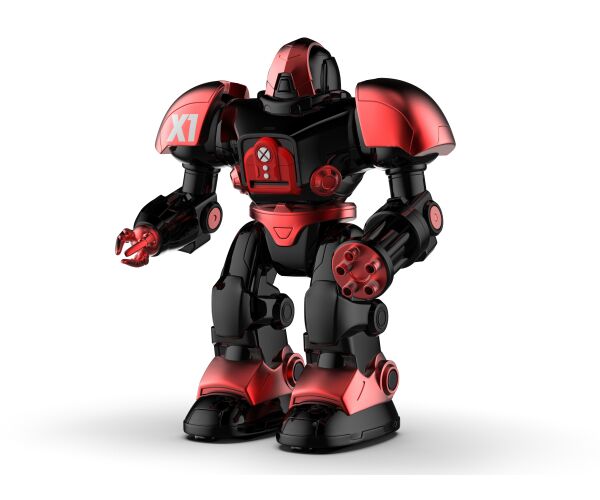 Robot střílející disky RC na dálkové ovládání 29,5 cm