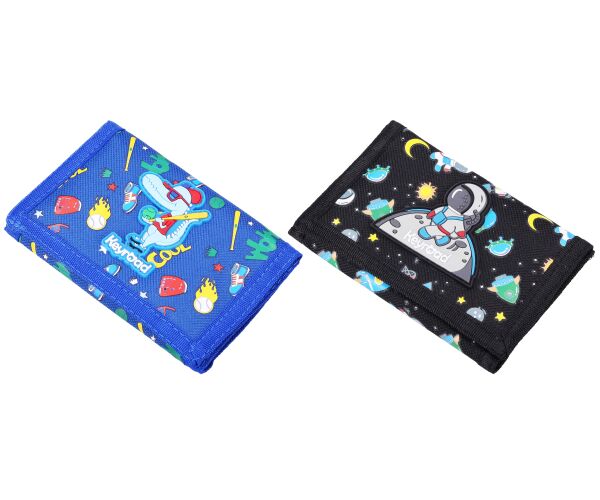 Peněženka MIX 12,5x25 cm suchý zip