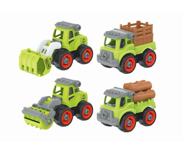 Auto šroubovací zemědělské 4 ks 13 cm