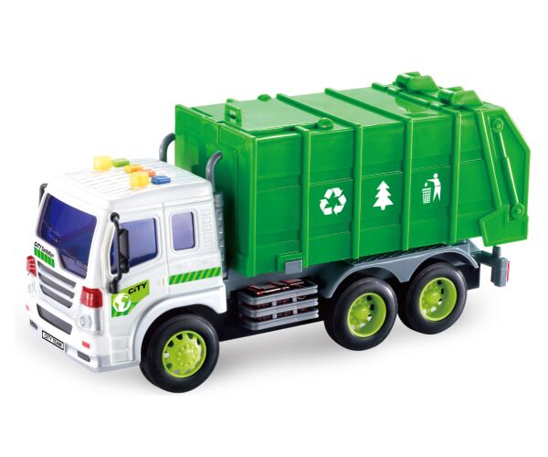 Auto popelářské s efekty 28 cm - český obal