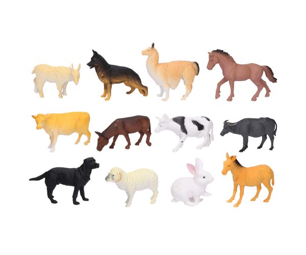 Zvířátko figurka farma 12 cm