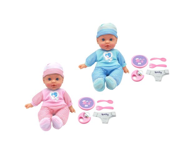 Miminko se zvuky a doplňky 41 cm