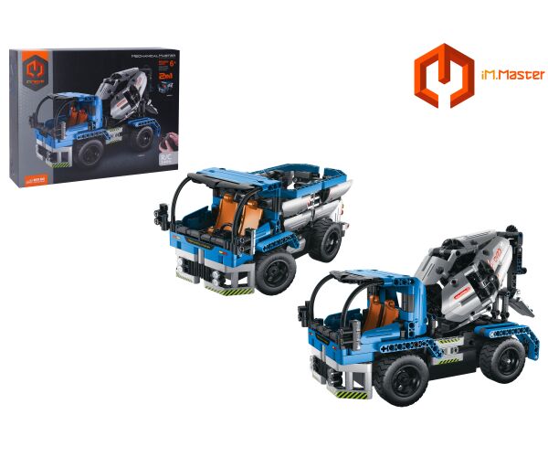 iM.Master Stavebnice Nákladní auto a domíchávač 2v1 RC – 26 cm