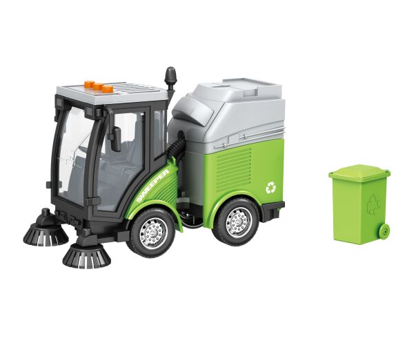 Auto čistící s popelnicí a efekty 24 cm