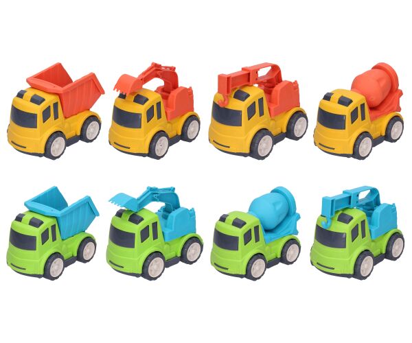 Auto stavební stroje 17 cm assort