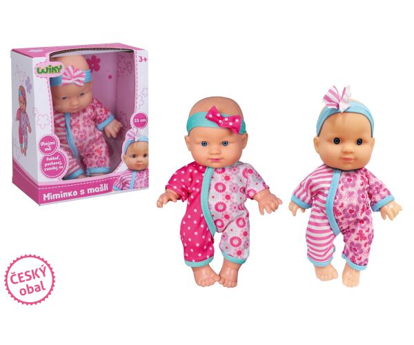 Miminko s mašlí 23cm - český obal