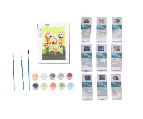 Kreativní set malování podle čísel 20x30 cm MIX