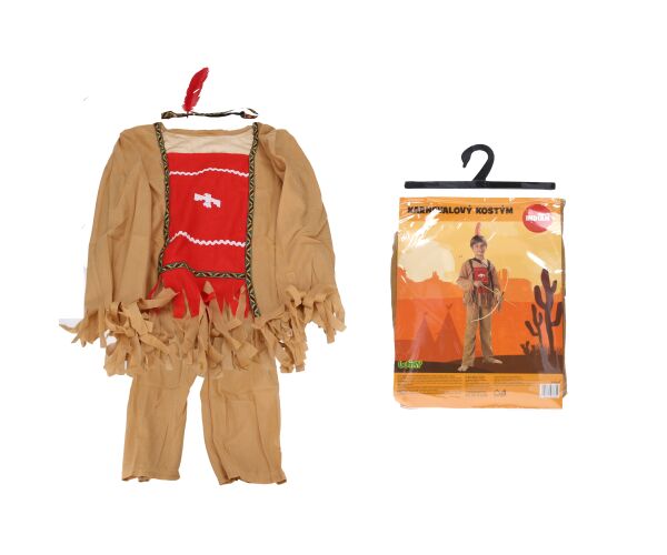Set karneval - indián M 110-120 cm