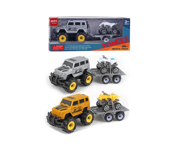 Auto terénní se čtyřkolkou 25 cm