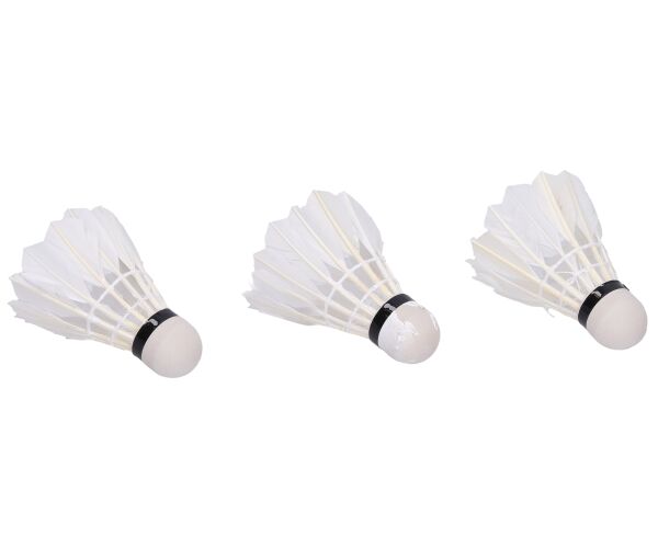Košíky na badminton bílé 3 ks