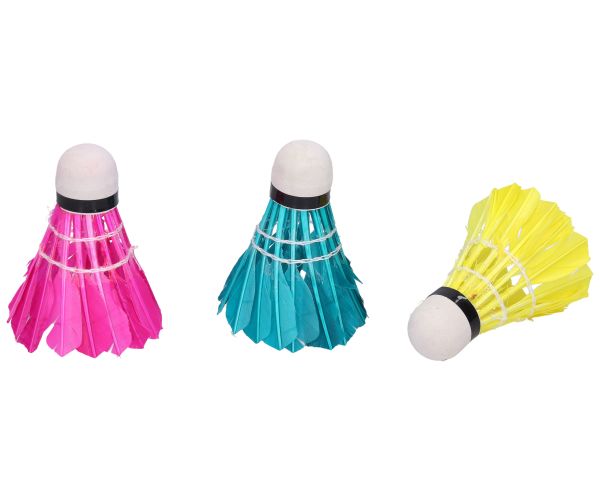Košíky na badminton barevné 3 ks