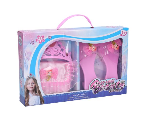 Set princezna růžový 18cm