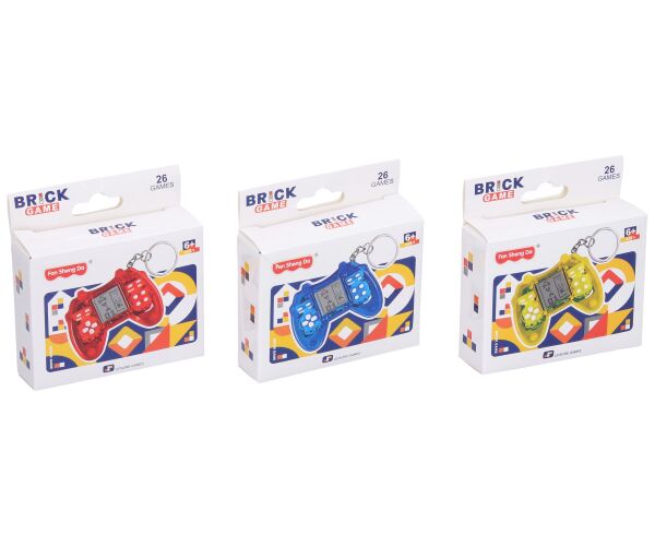 Digitální herní konzole mini 26 her 7x5,5 cm