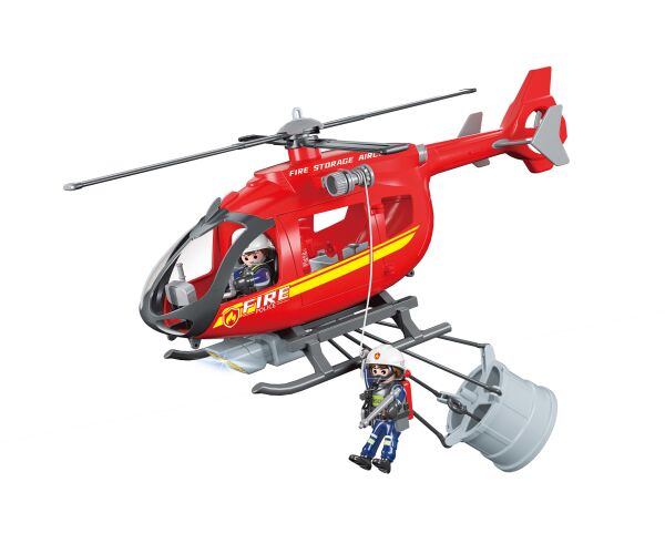 Helikoptéra hasiči s efekty 38cm