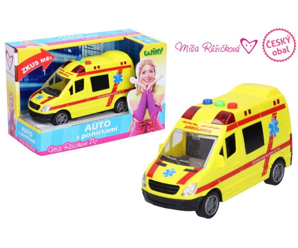 Sanitka s efekty 14,5 cm - Míša Růžičková - mluví česky, český obal