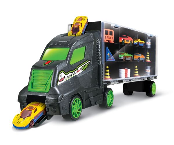 Auto kamión s kovovými auty 48 cm