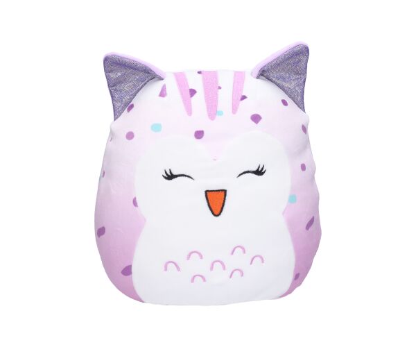 Polštář plyšový sova 25 cm