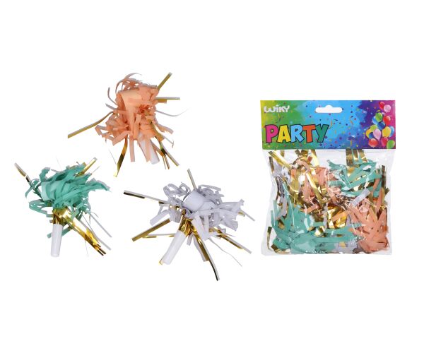 Párty frkačky PASTEL 6 ks