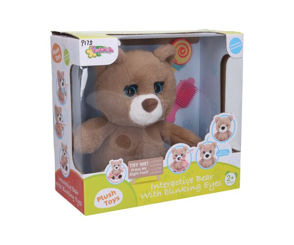 Medvěd interaktivní set 23 cm
