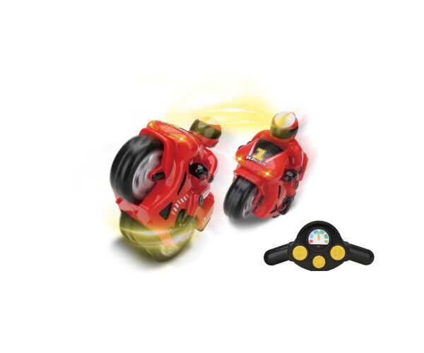 Motorka s efekty RC na dálkové ovládání 23 cm