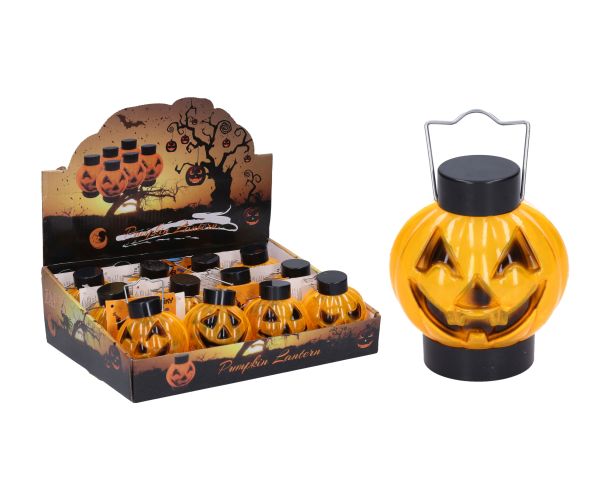 Dekorace Halloween dýně 8x7 cm svítící