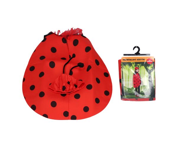 Set karneval - beruška M 110-120 cm