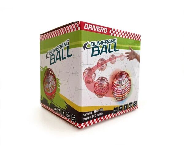 DRIVERO Bumerang ball červený
