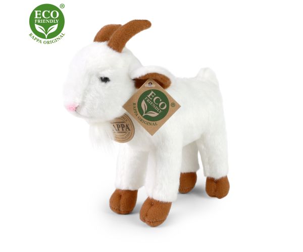 Plyšová koza stojící 20 cm ECO-FRIENDLY
