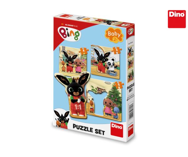 BING A KAMARÁDI 3-5 baby Puzzle set