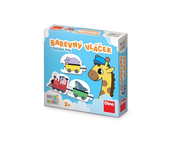 PRVNÍ HRANÍ: BAREVNÝ VLÁČEK Naučná hra