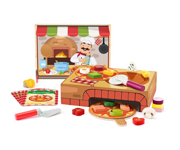 Pizzerie Carlo, didaktická hra s vkládacími tvary