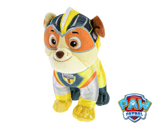 Paw Patrol Super Mighty Pups plyšový Rubble 25cm