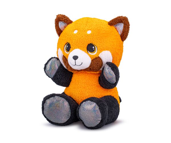 Panda červená plyšová 24cm