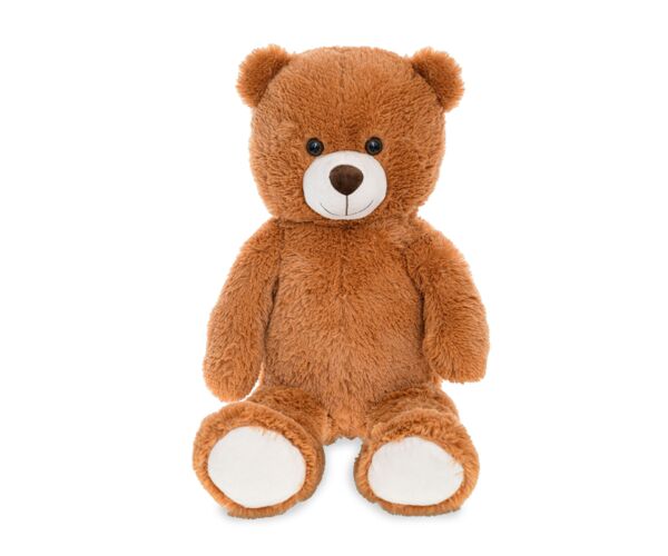 Plush Friends medvěd plyšový 80cm tmavě hnědý