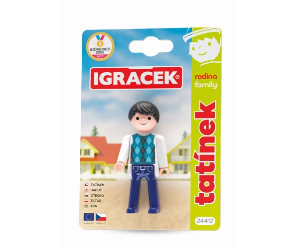 Igráček Rodina Tatínek - figurka