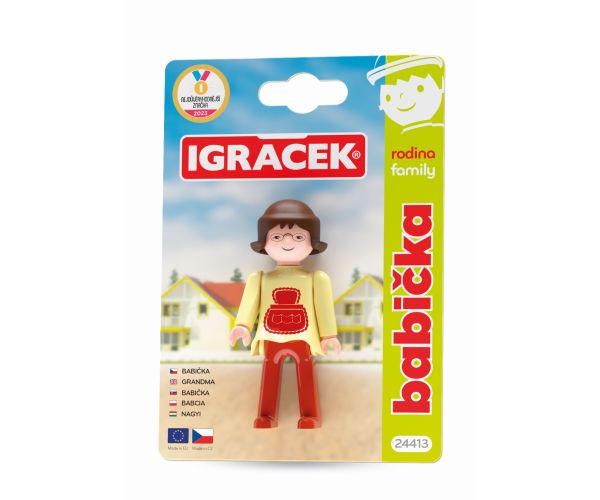 Igráček Rodina Babička - figurka