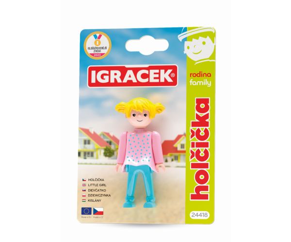 Igráček Rodina Holčička - figurka