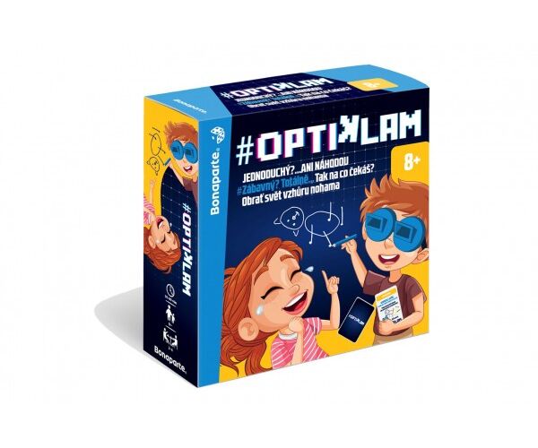 Optiklam společenská hra v krabici 22x22x7 cm