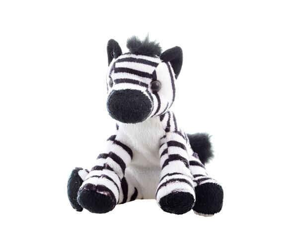 Zebra plyšová 15 cm