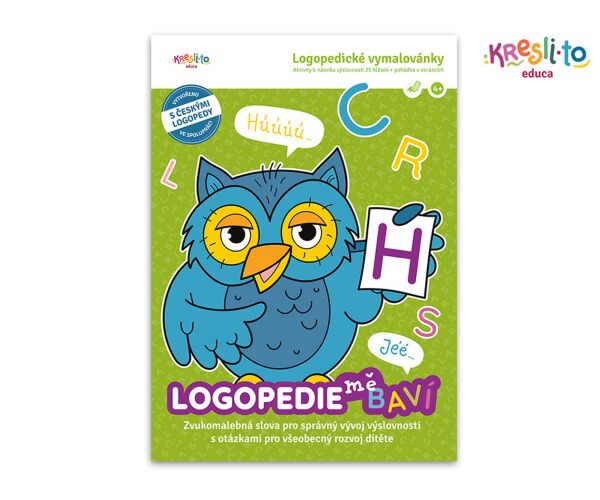 Pracovní sešit Logopedické vymalovánky - Zvukomalebná slova