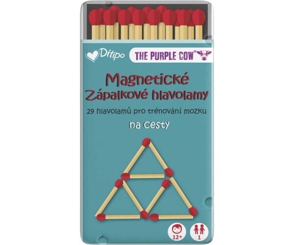 Magnetická hra Zápalkové hlavolamy