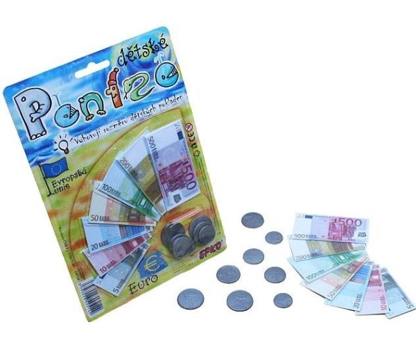 Peníze dětské - euro